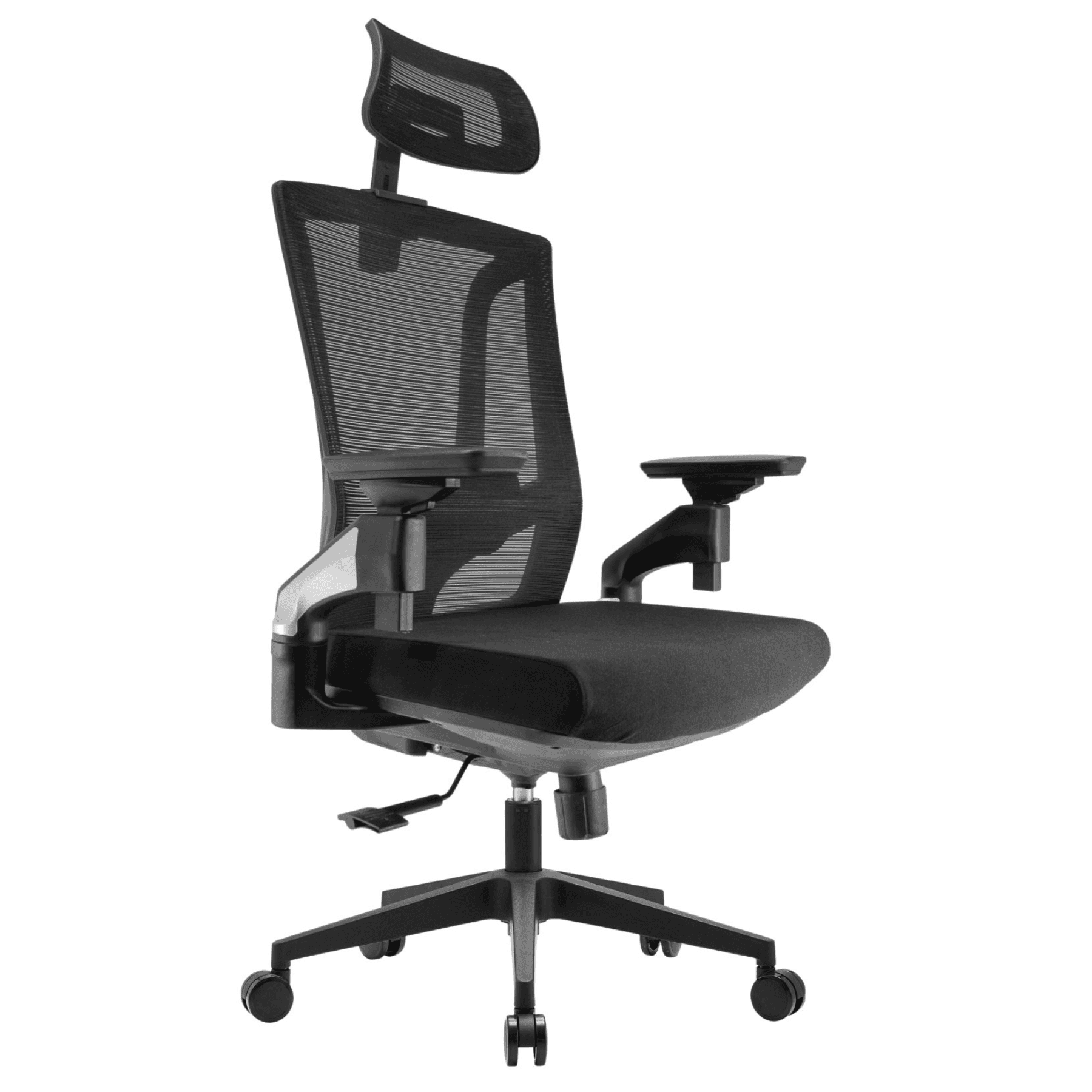 Silla Ejecutiva Ajustable 4D — Respaldo Alto — vista 3