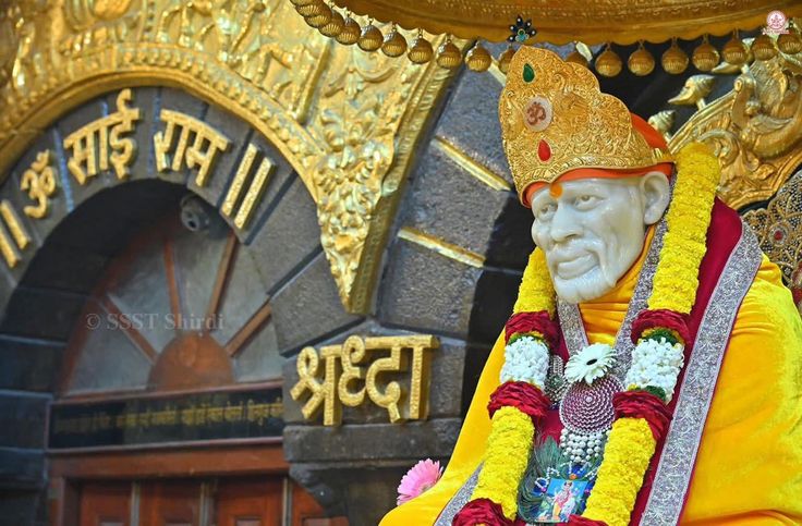 shirdi sai baba idol