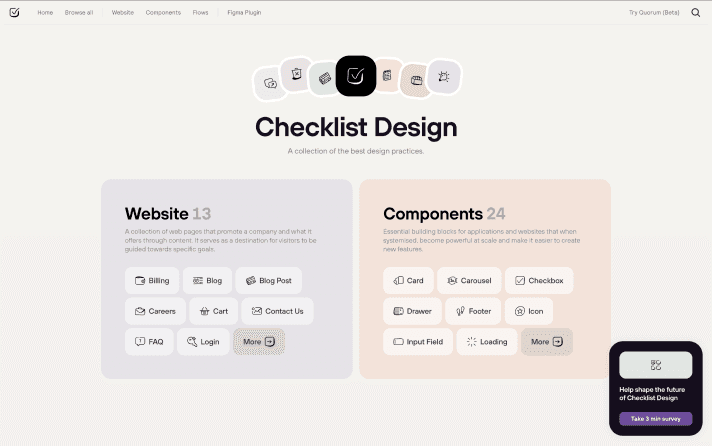 Checklist Design
