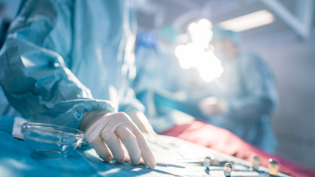 Doctor working