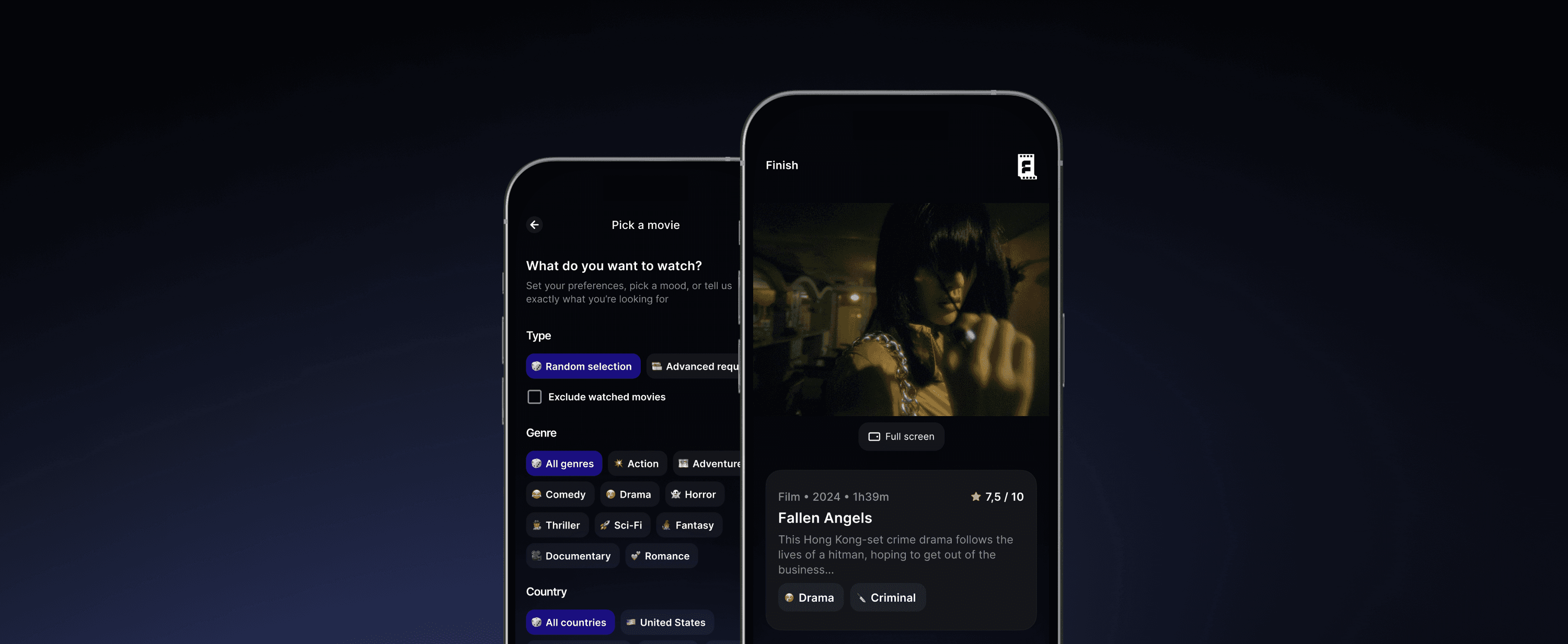 Flickhunt personalized movie suggestions by moodFlickhunt personalized movie suggestions by mood