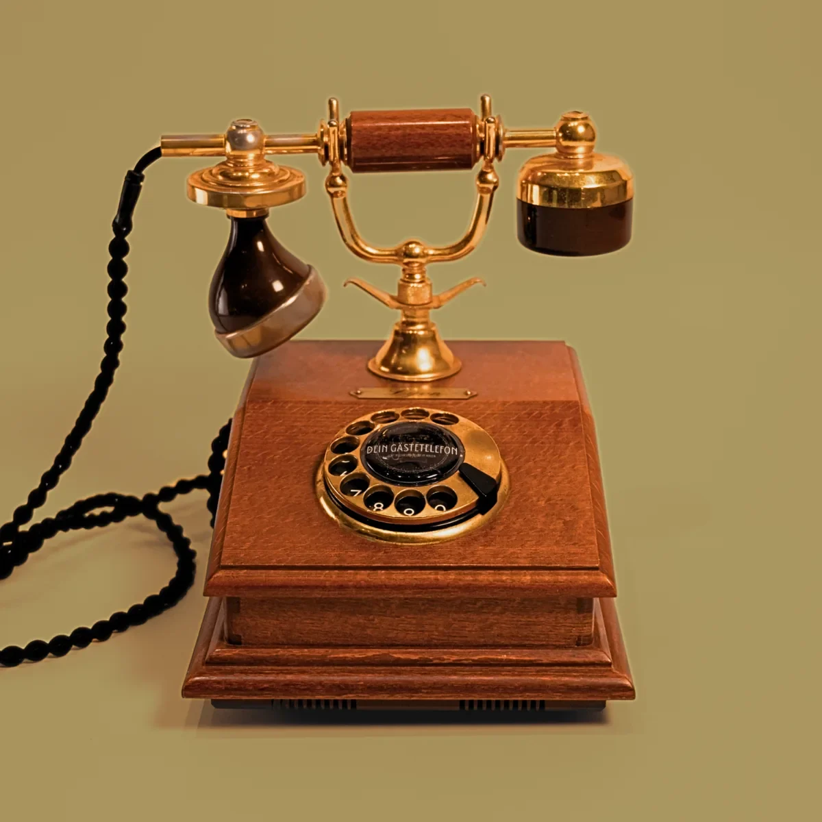 Vintage-Telefon Woody
