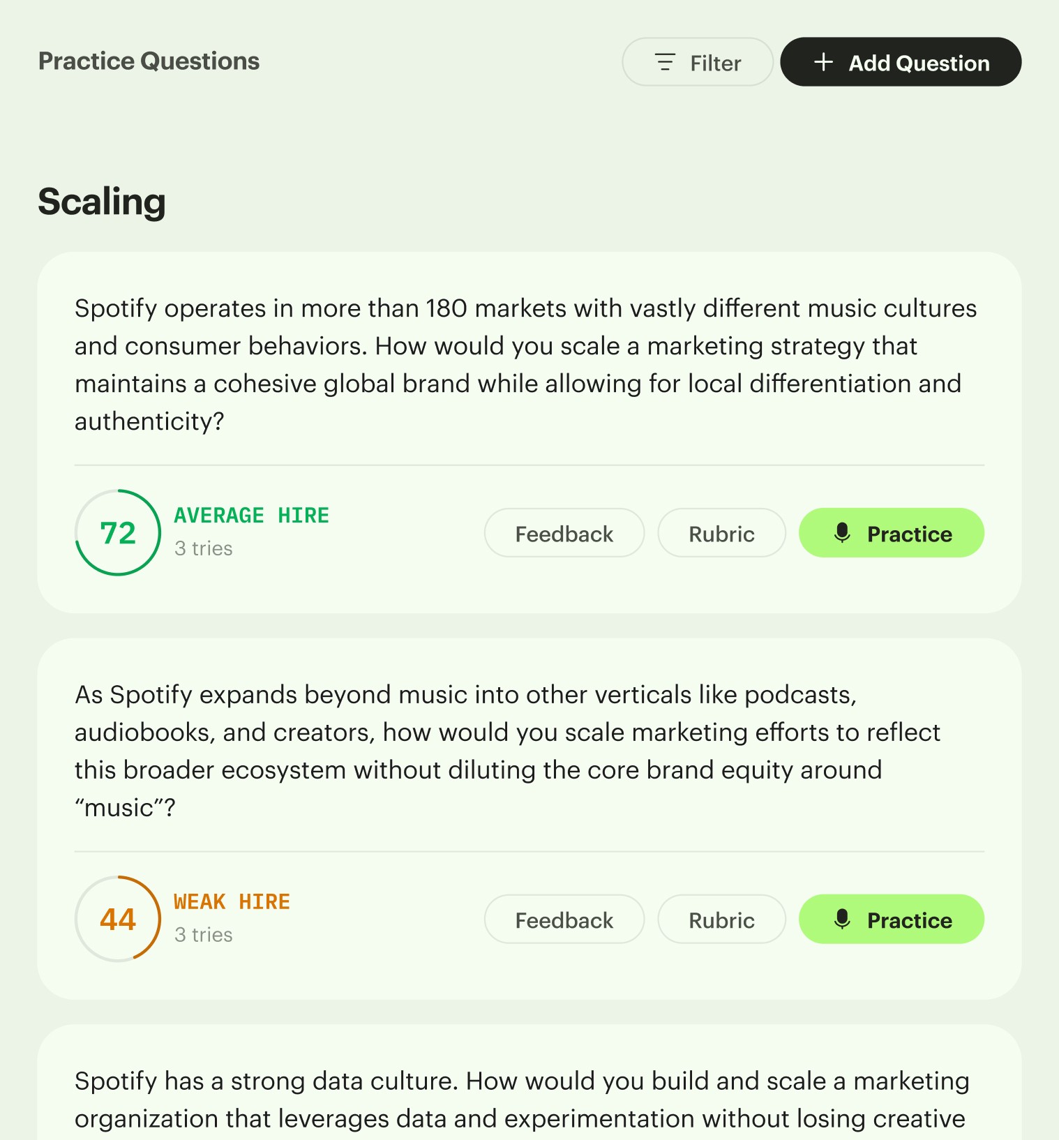 An image of Freelio's project ui
