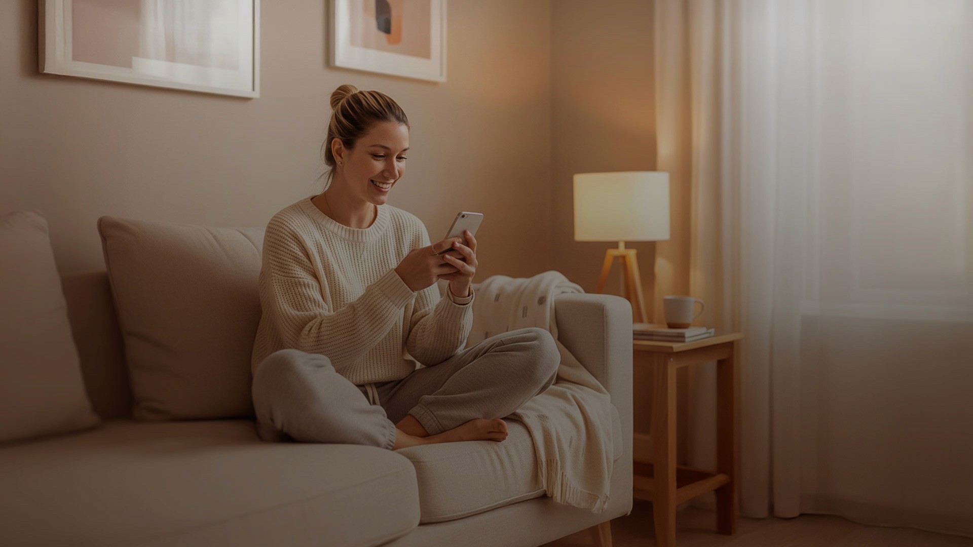 Mulher iniciando sua jorna com Ritua