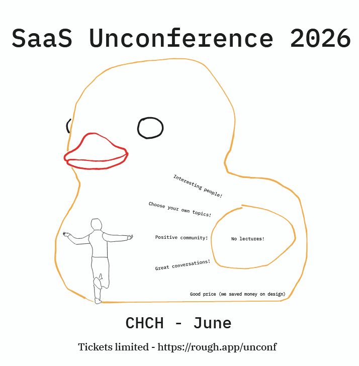 A hero image for the rough handbook, showing a little book