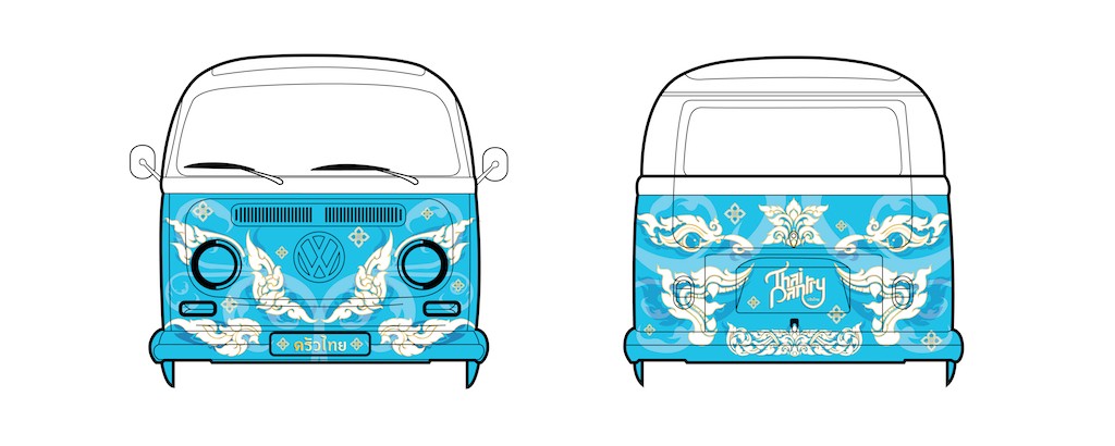 Foodtruck graphic design for Playgrounds by Suzaku Productions