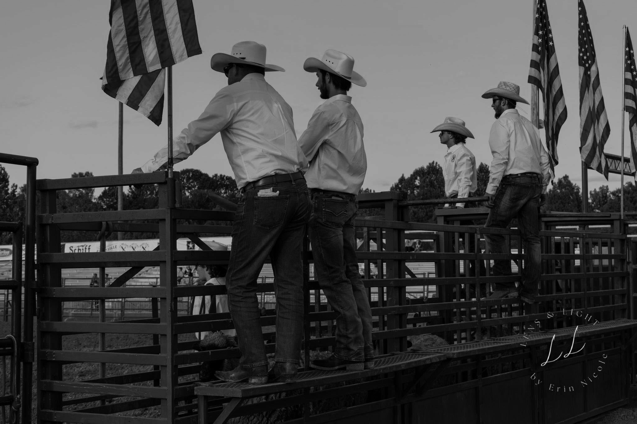HCA members standing on fence image by Lens & Light by Erin Nicole