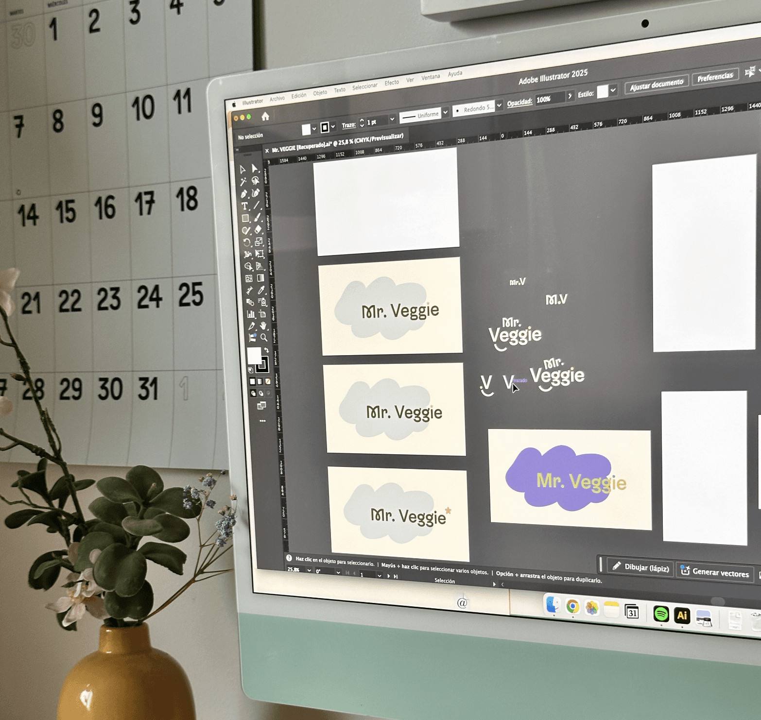 A screenshot from the Stuff page of the website