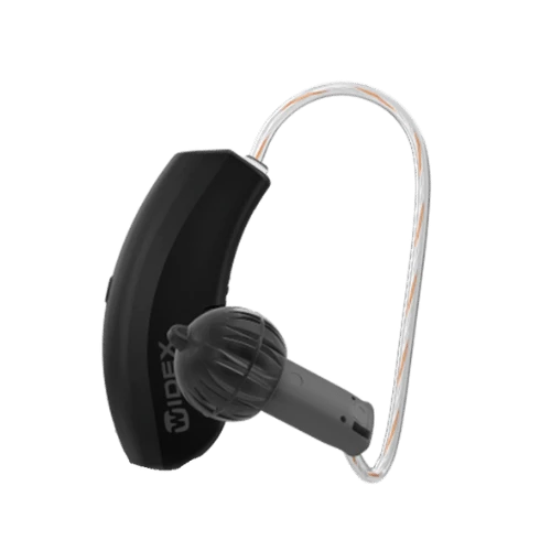 Widex Moment 440 RIC 312 chez Audio Pour Tous : une aide auditive micro-contour offrant une qualité sonore. Disponible chez Audio Pour Tous.