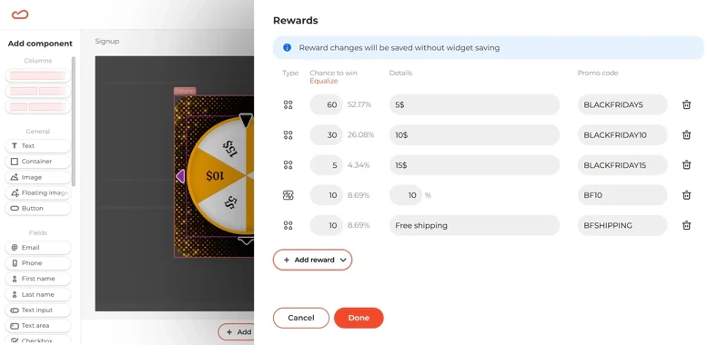 wheel-reward-pool-management