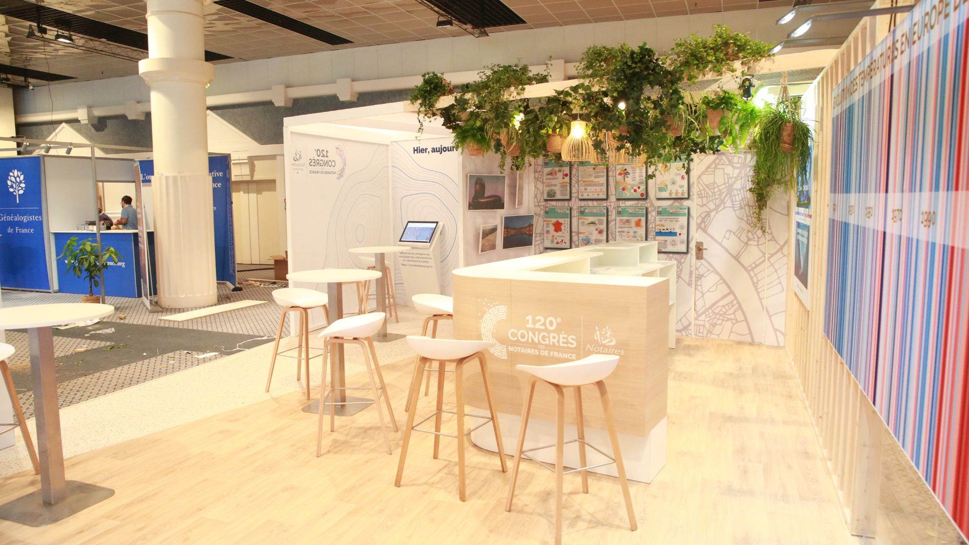 Stand association des notaires par Expace