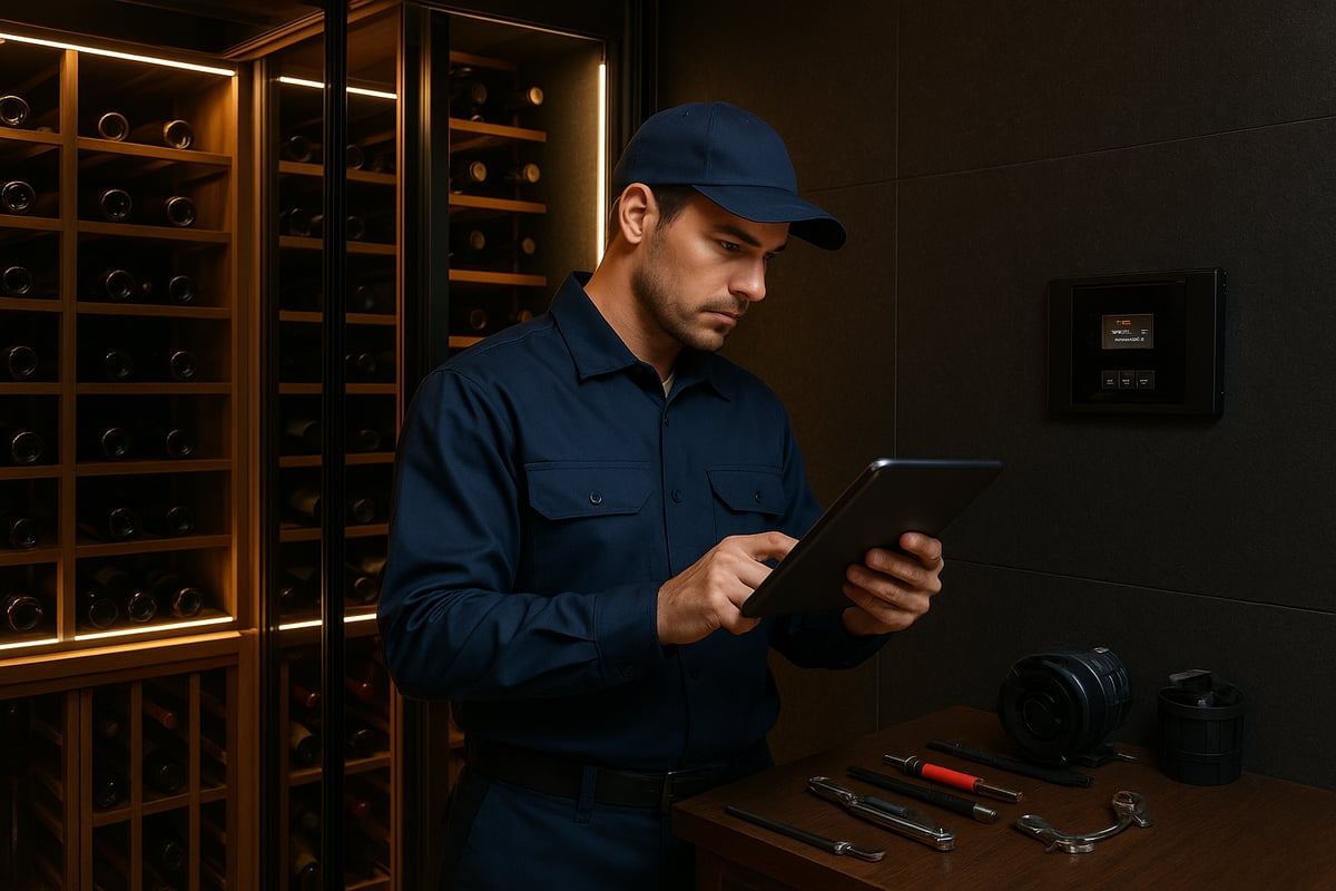 Step-by-Step Wine Cellar Repair Process