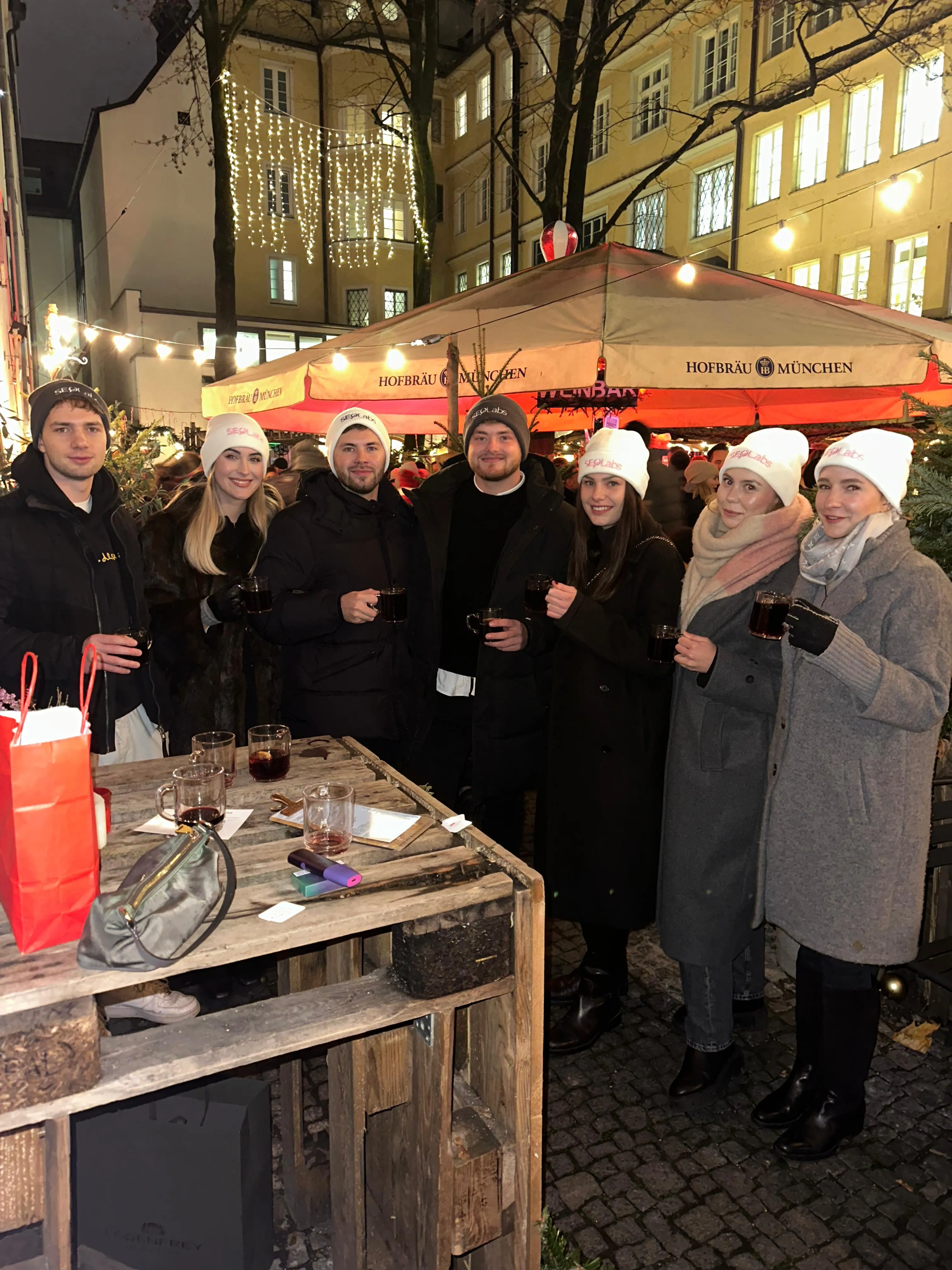 Erste Weihnachtsfeier