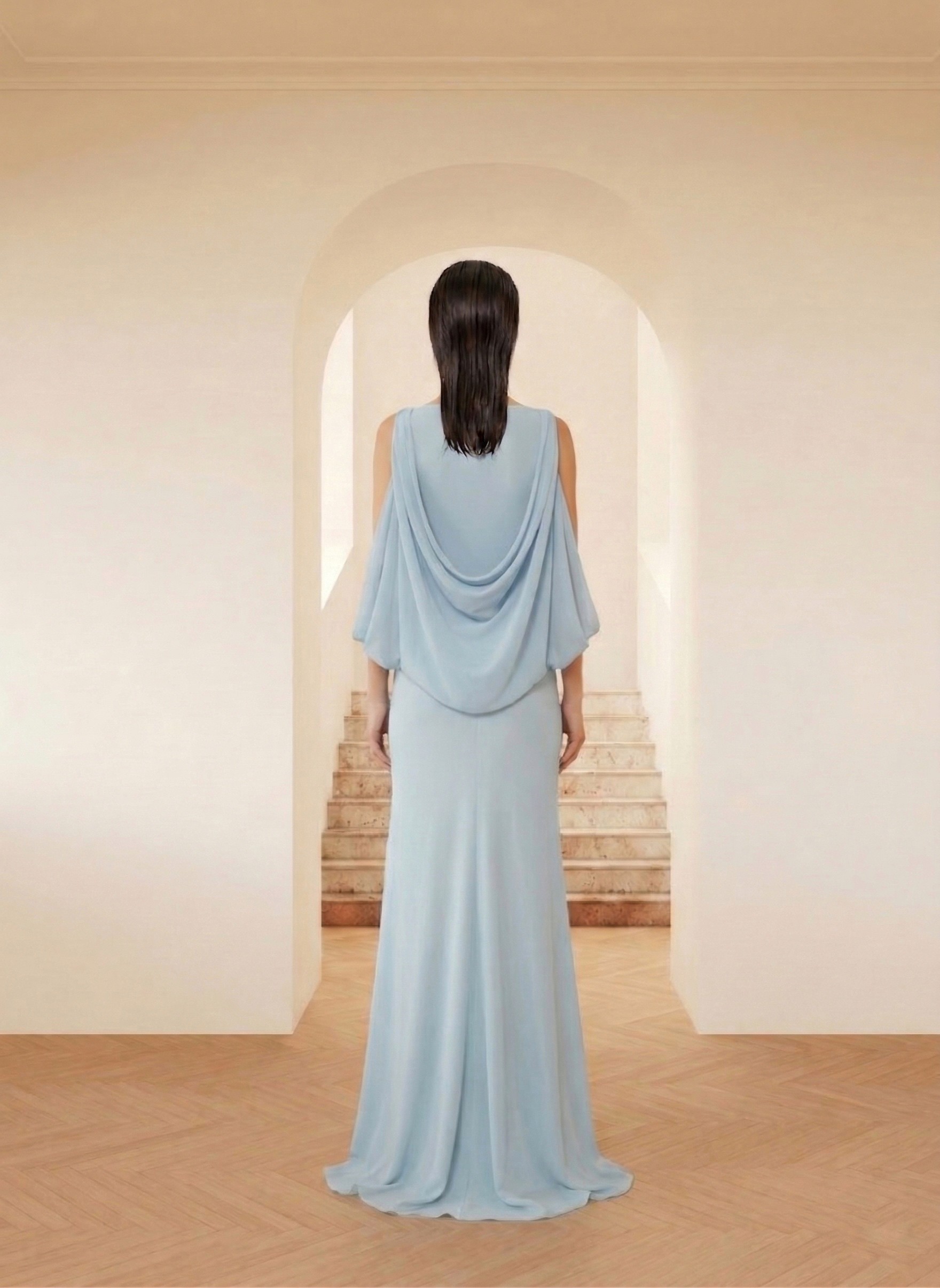 Antibes Dress back