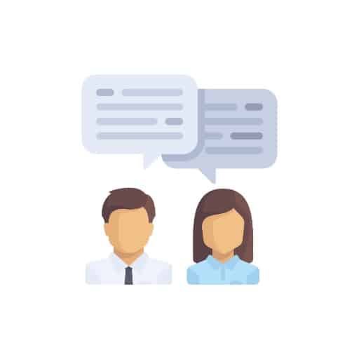 Customer Service Icon - Small Business Social Media Marketing