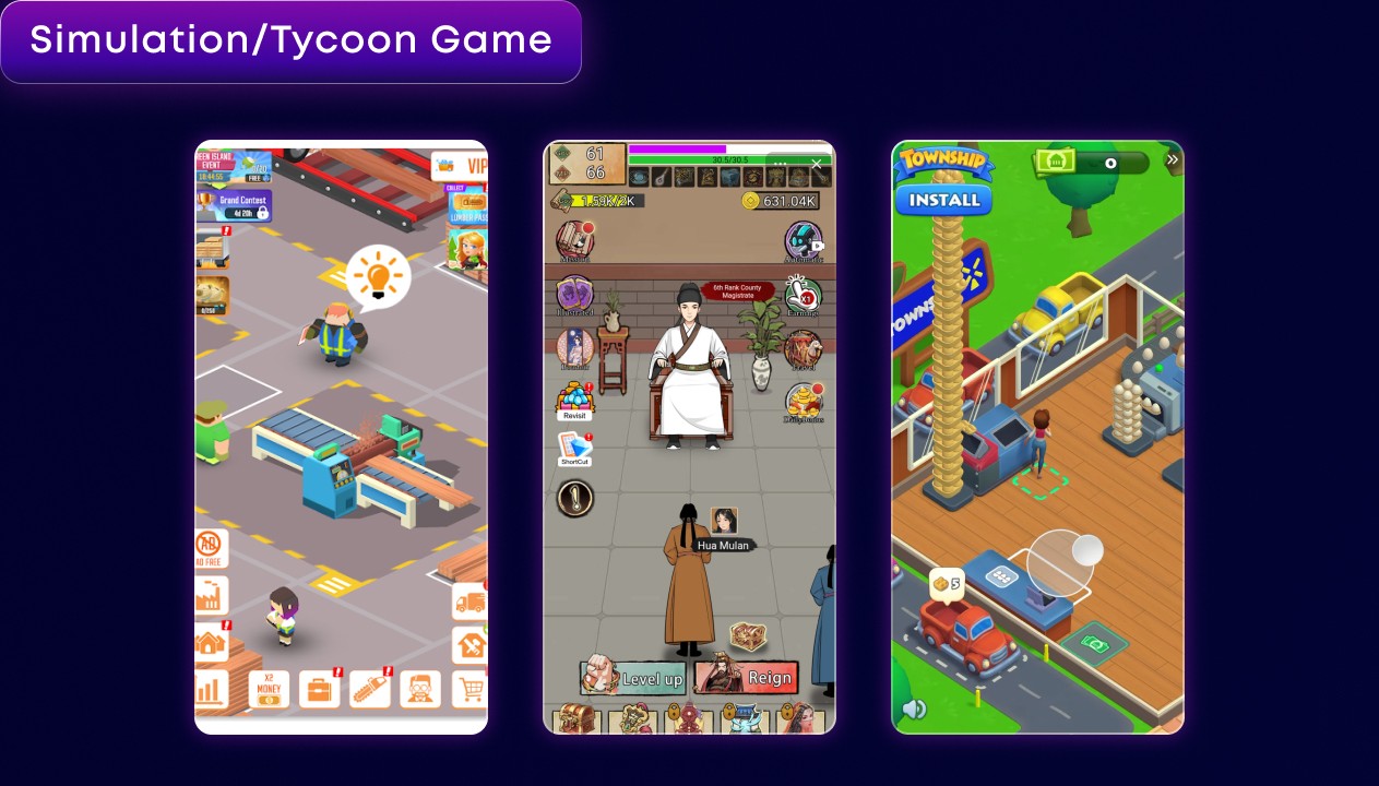 Simulation and Tycoon Games