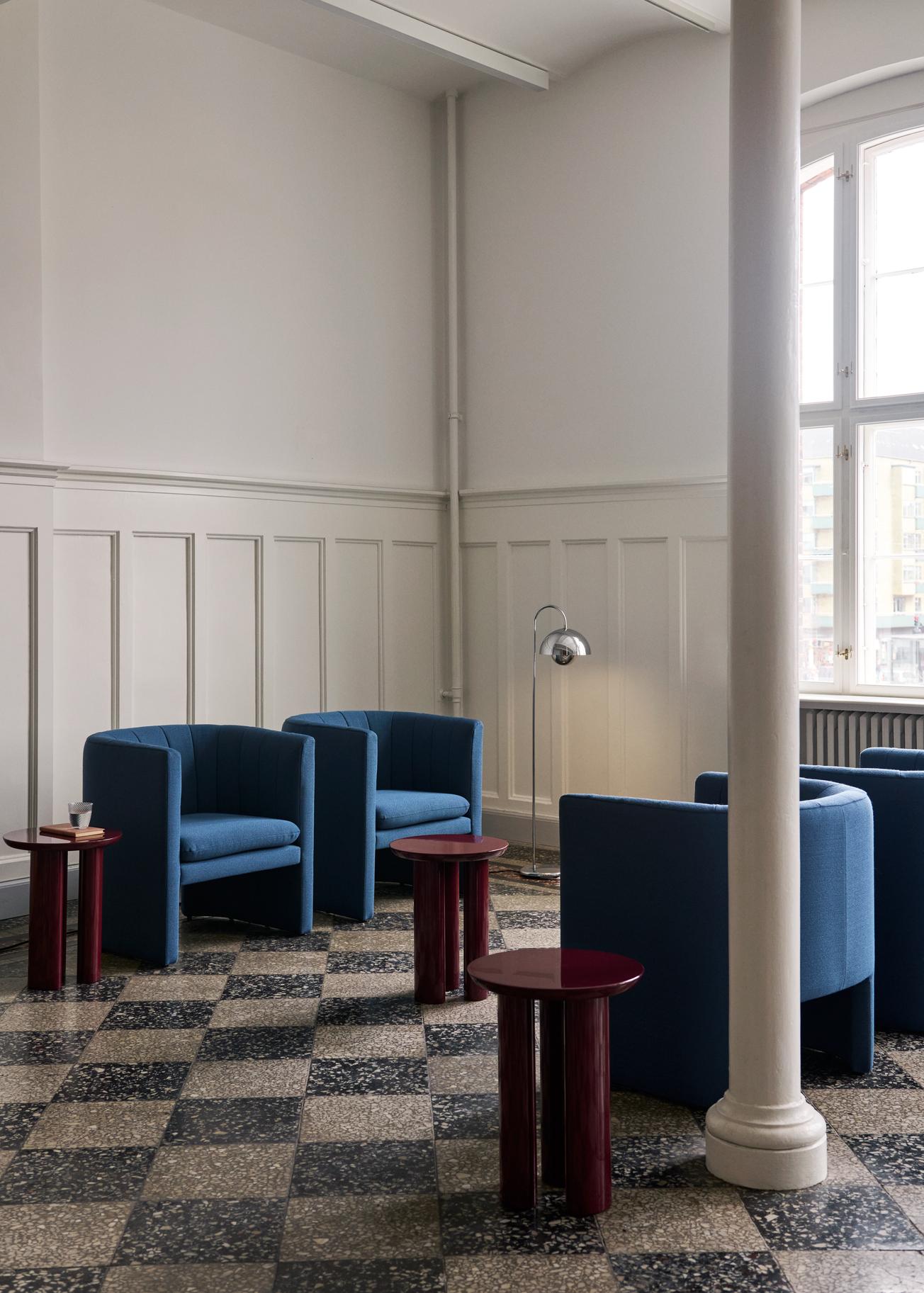 Flowerpot And Tradition vloerlamp chrome staand