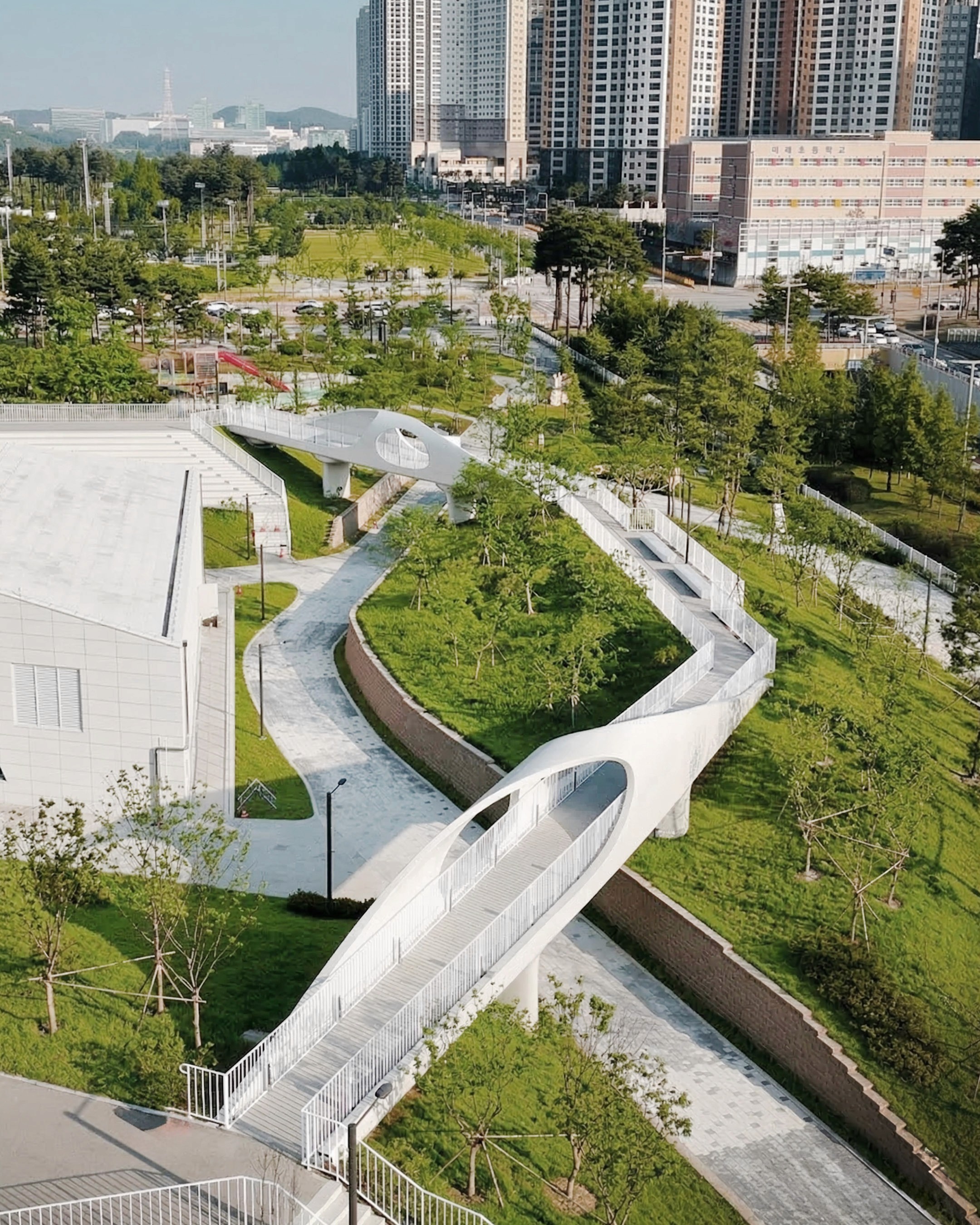 Crumpled metalic tube.