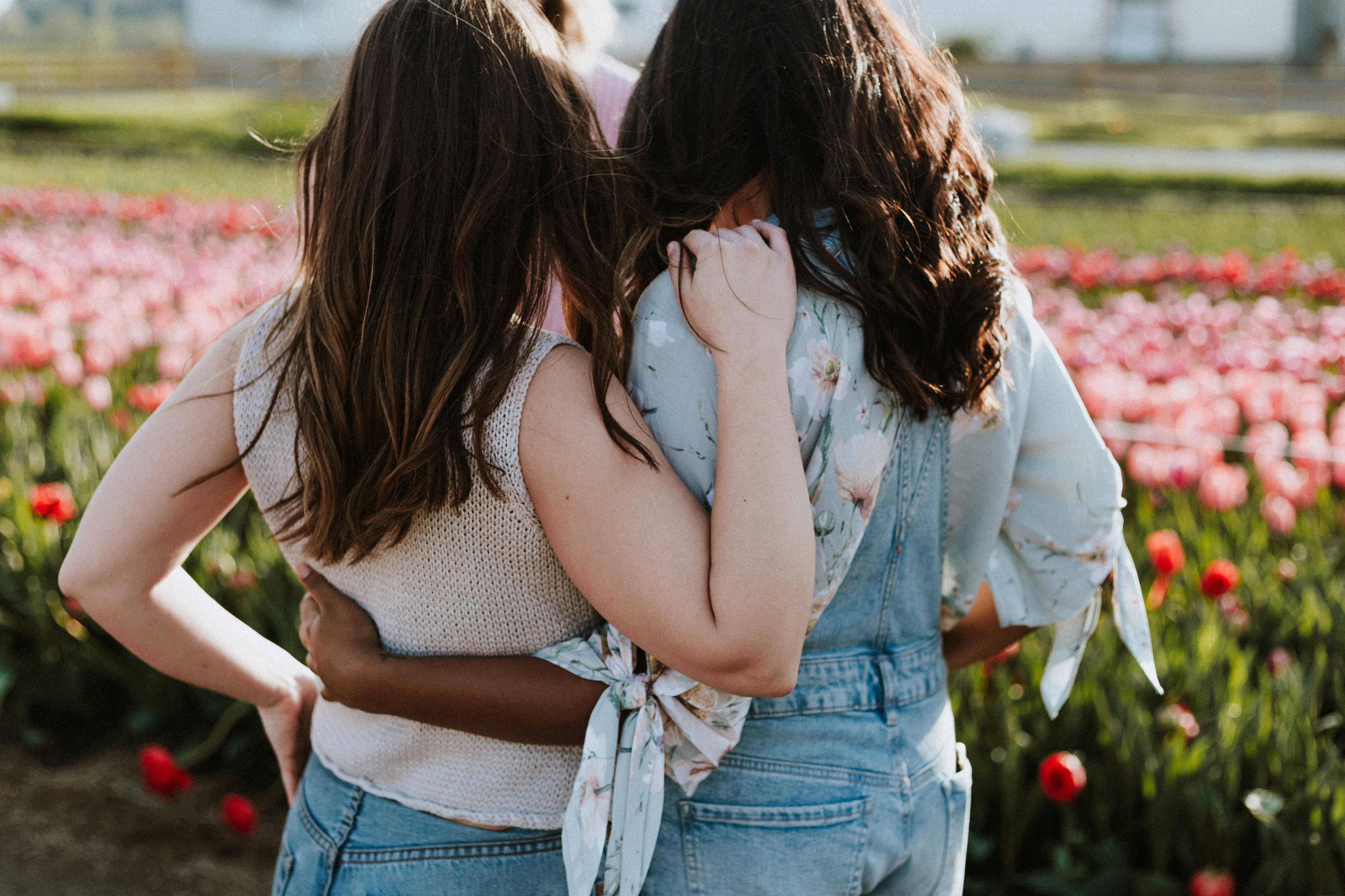 women posing for a picture - Clear Spring Color Analysis