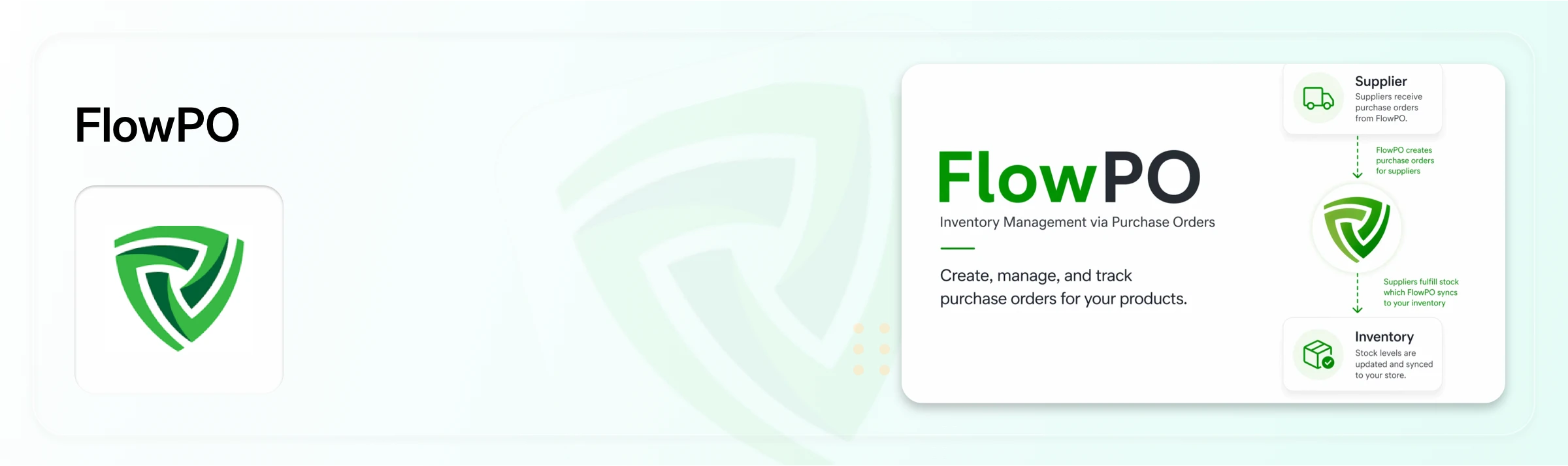 FlowPO purchase order management app
