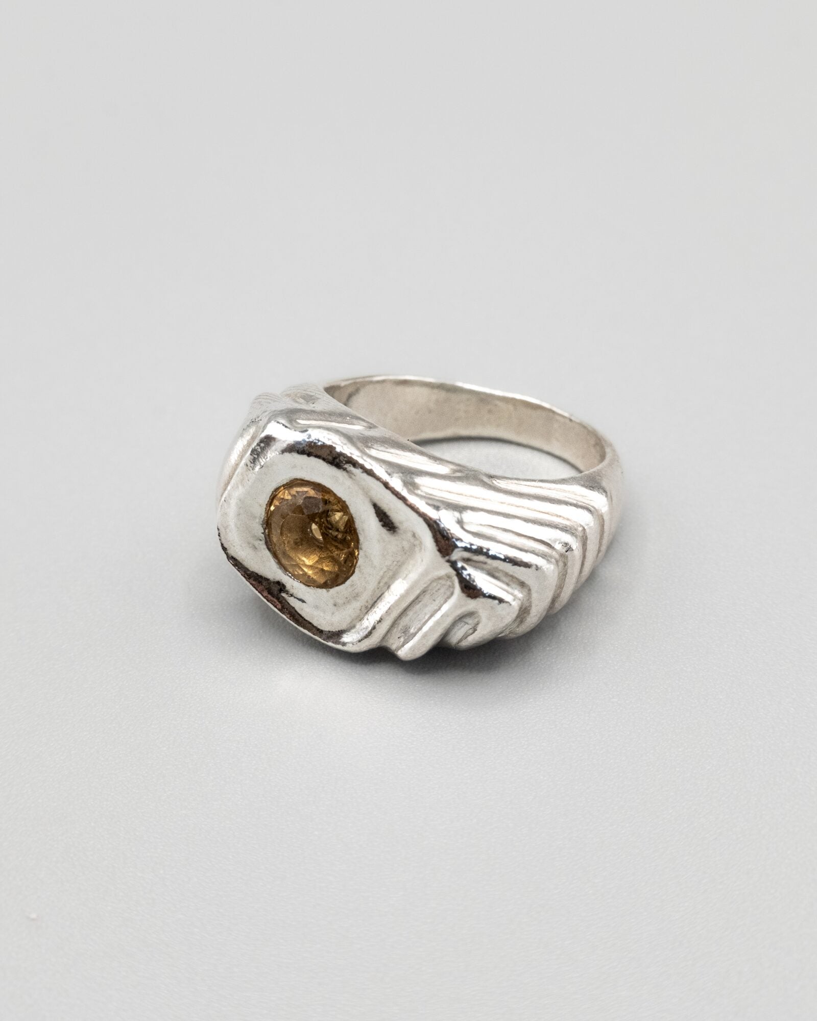 Ribo Ring Silver Imperial Topaz