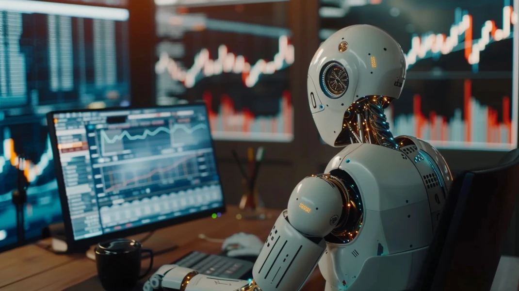 AI robot trading stocks