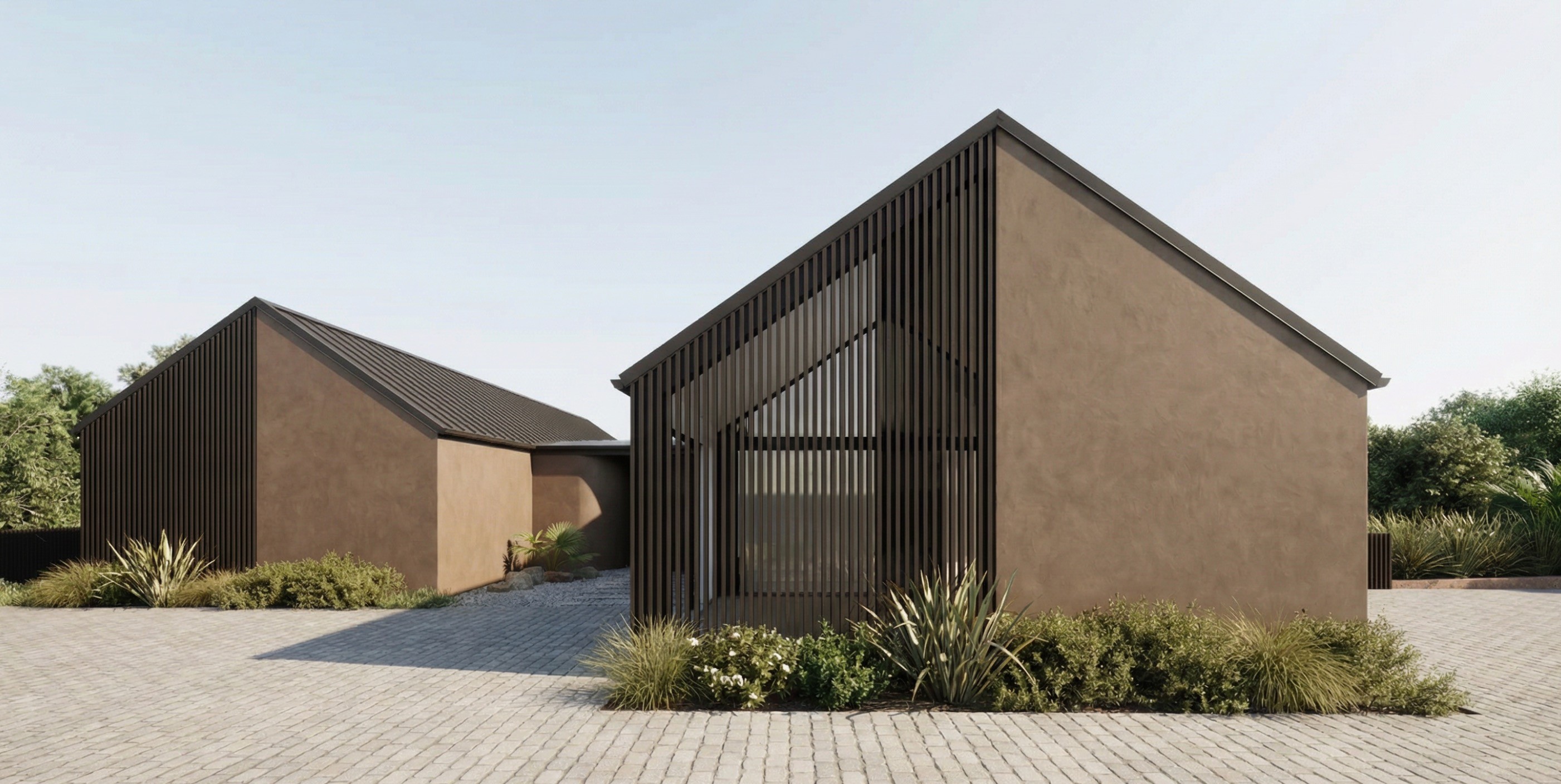 Architectural concept render designed by Adam Baker