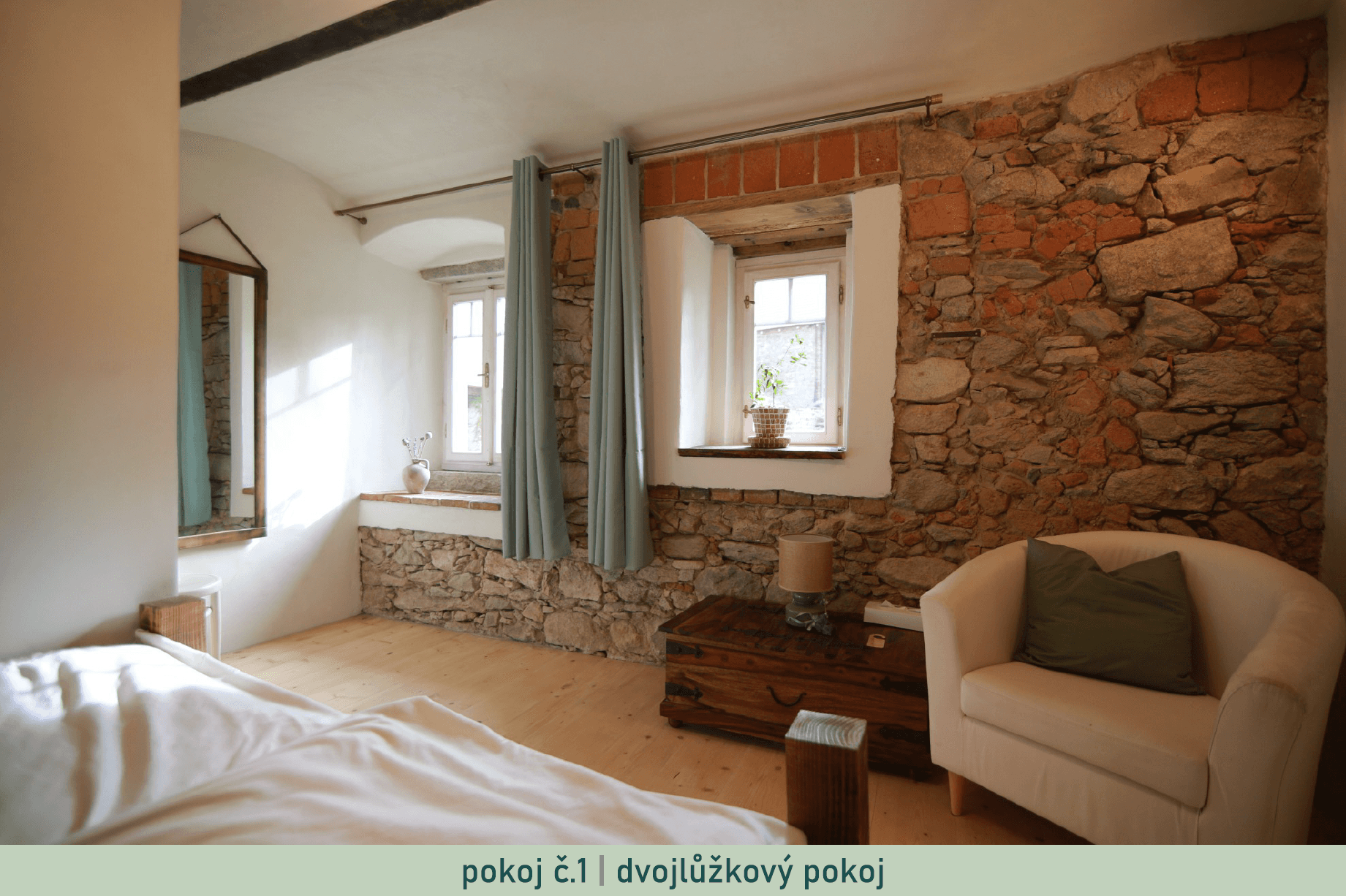 3× pokoj (až 6 lůžek)