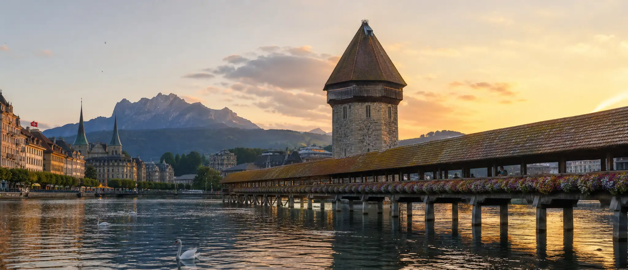 Luzern Stadtbild, Symbolbild für Luzerner Spitex-Markt