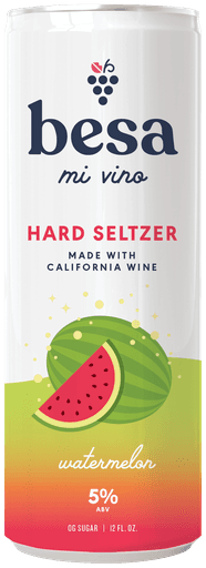 Besa Watermelon Hard Seltzer can mockup.