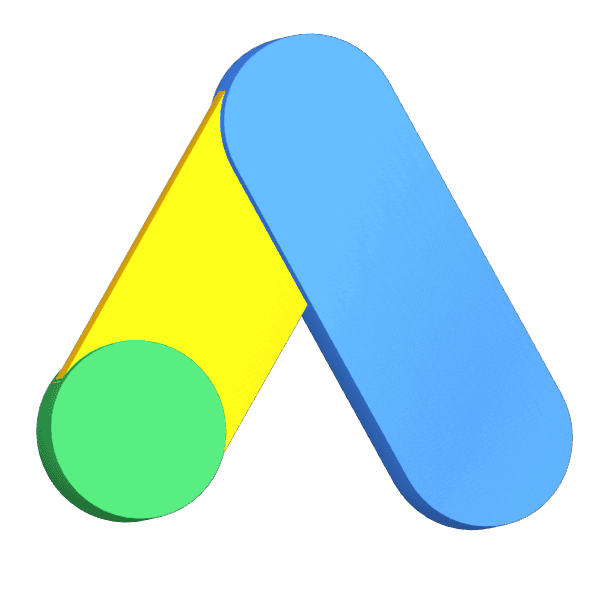 3D pink and white rocket icon symbolising campaign growth