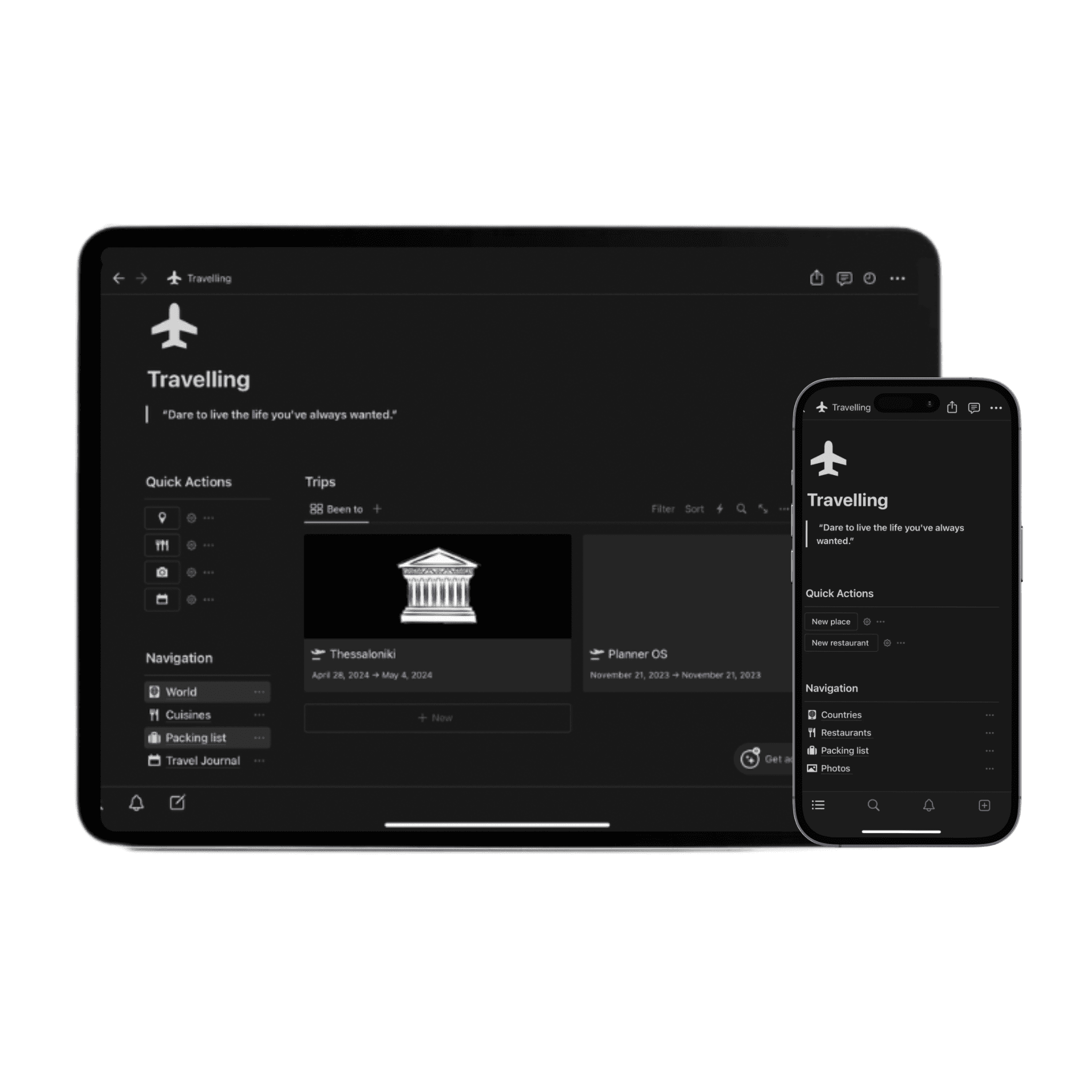 The 10+ Best Notion Travel Templates