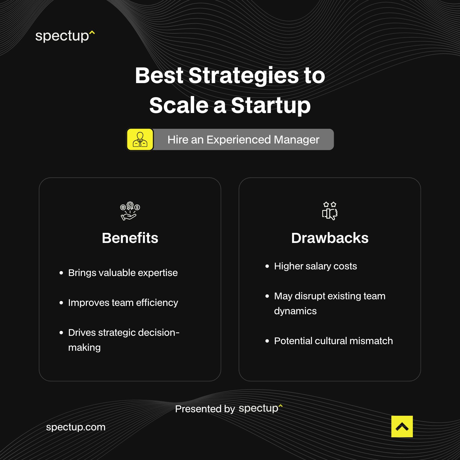 Best Strategies to Scale a Startup - Hire an Experienced Manager