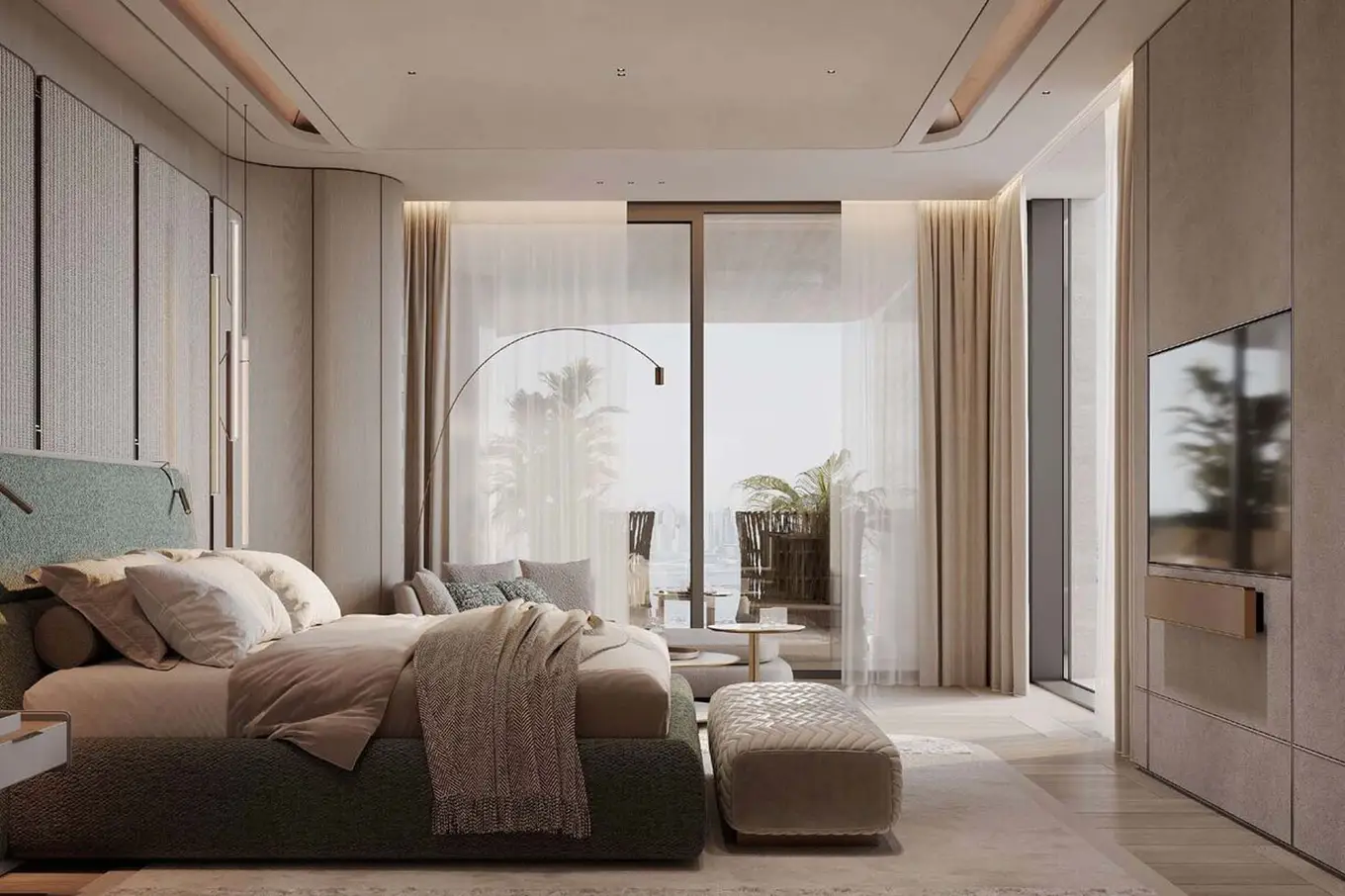 The Alba Furnished Residences Bedroom