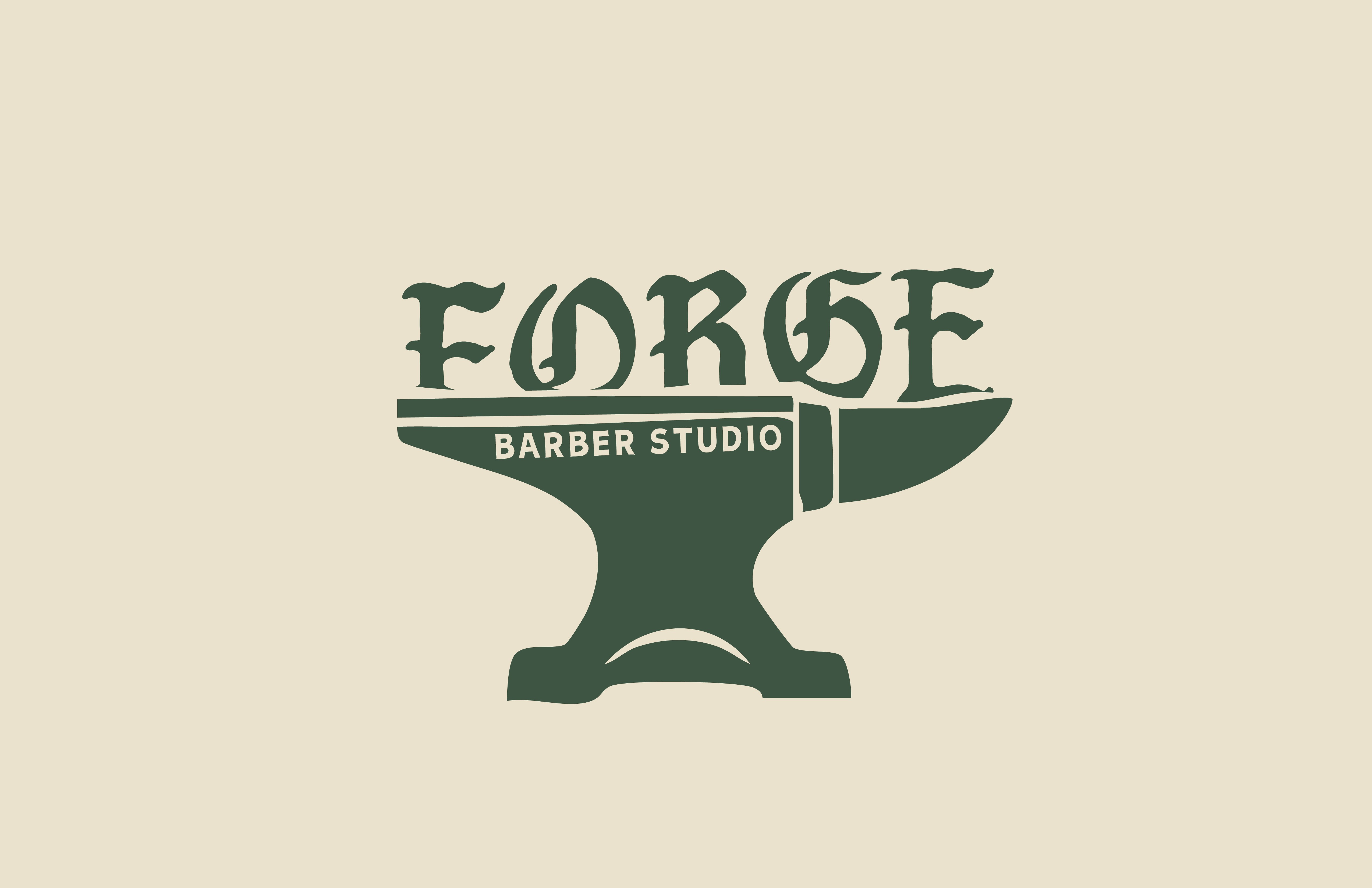 Forge Barber Shop illustration detail
