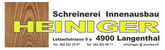 Logo Schreinerei Heiniger