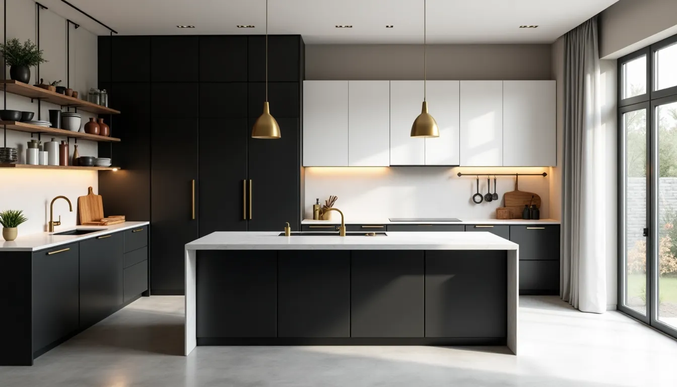 Kuchnie Dwukolorowe 2025: Najlepsze połączenia kolorystyczne
