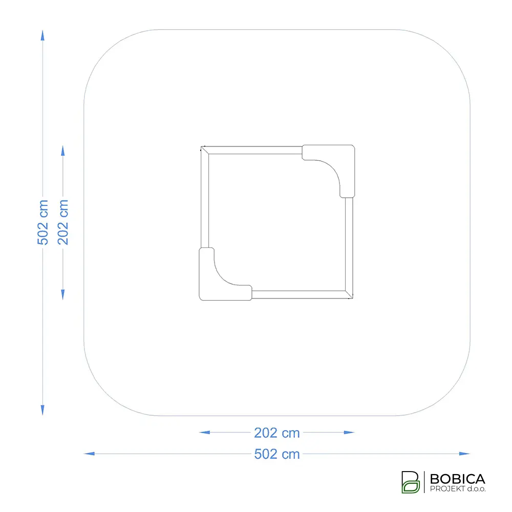 Drveni pješčanik s dvije klupice "SandBuddy"
