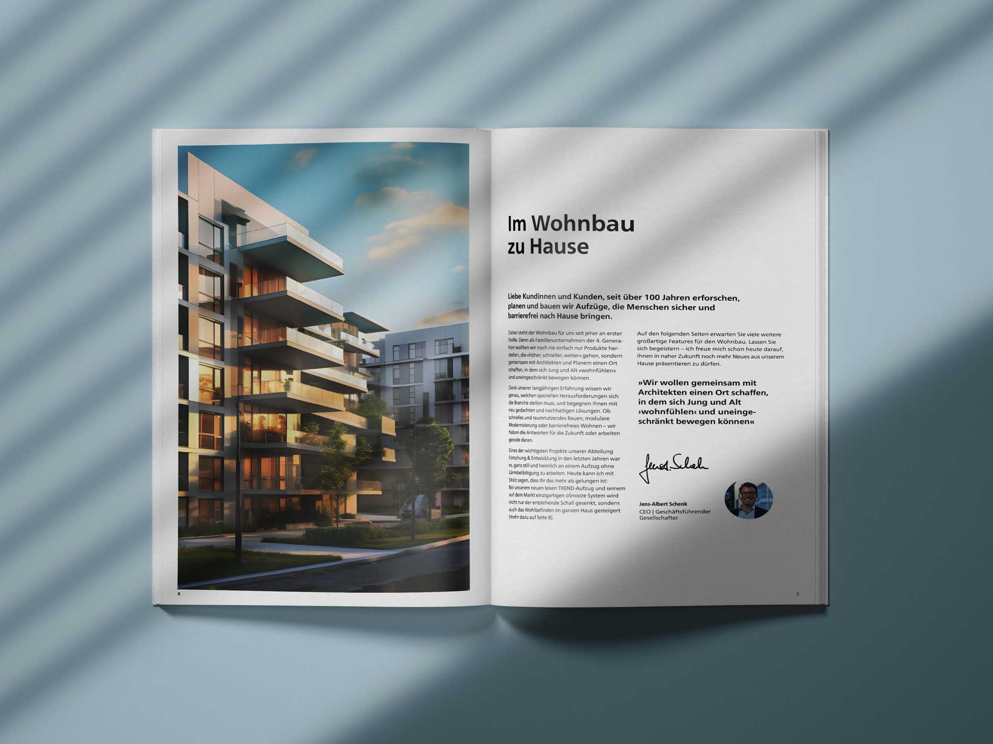 Produktseite im OSMA Katalog – technischer Aufbau mit Infografiken