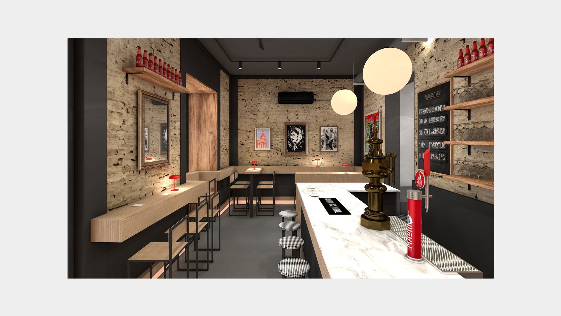 Madri Bar Design