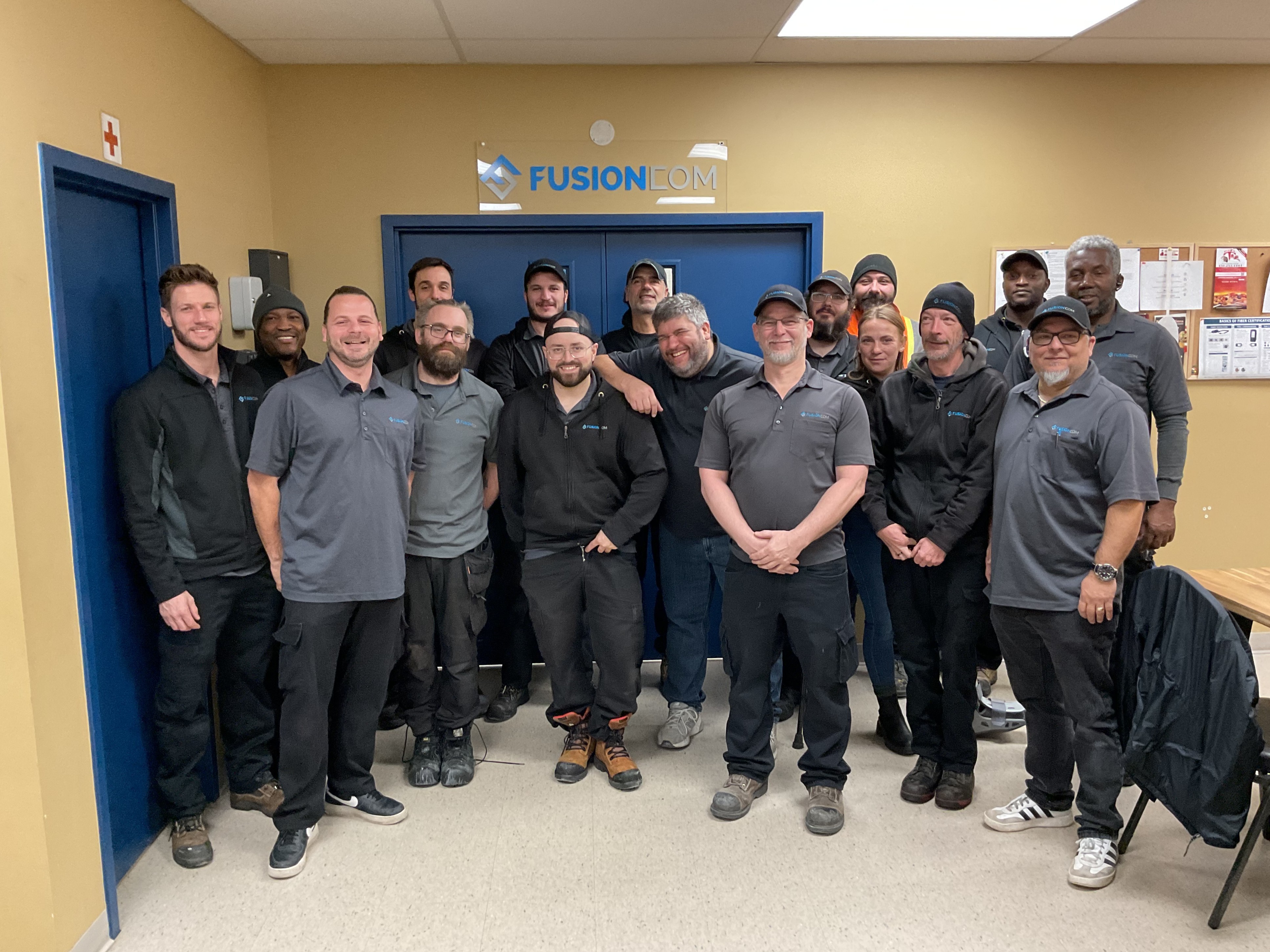 Photo d'équipe de FusionCom