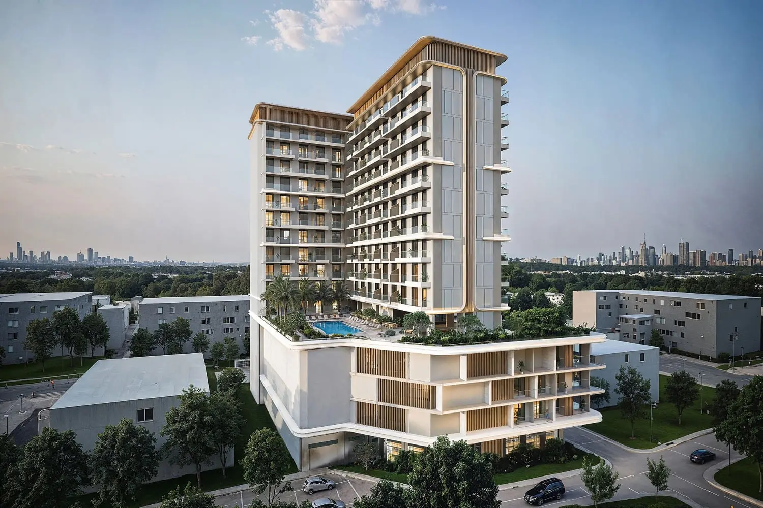 azizi noura building view
