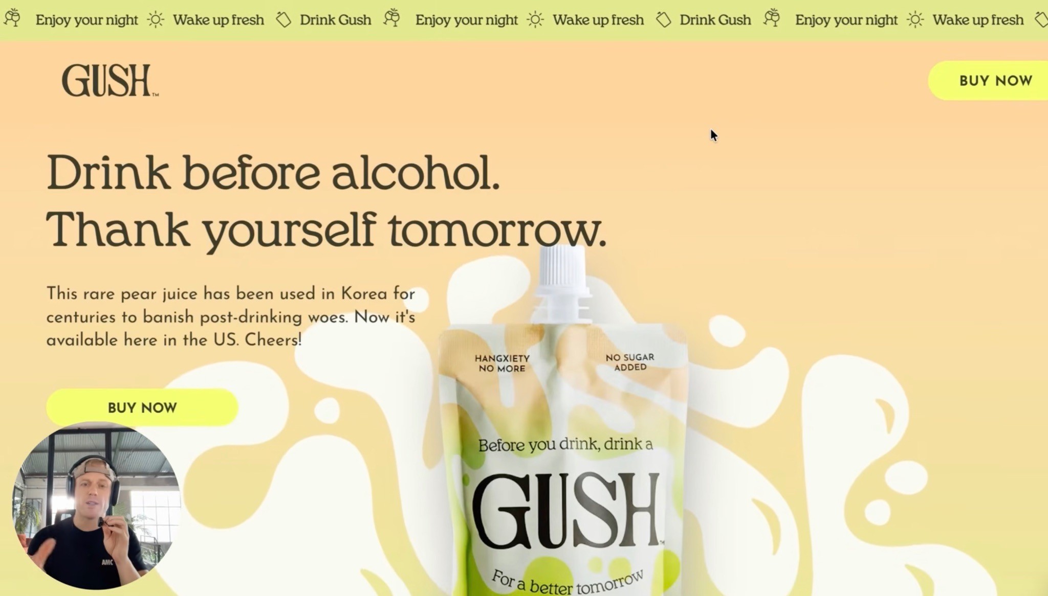 Gush good branding example for Amazon Listing Optimization & higher CTR