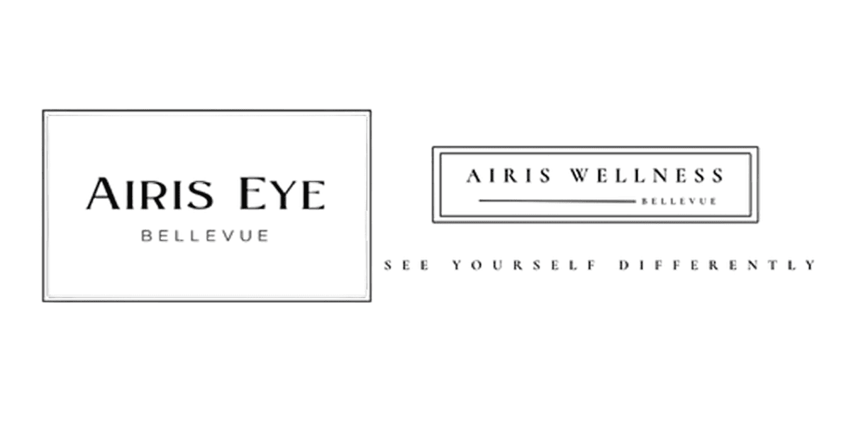 "Airis Eye & Wellness logo featuring a clean design with the tagline 'See Yourself Differently,' reflecting holistic, advanced eye care."