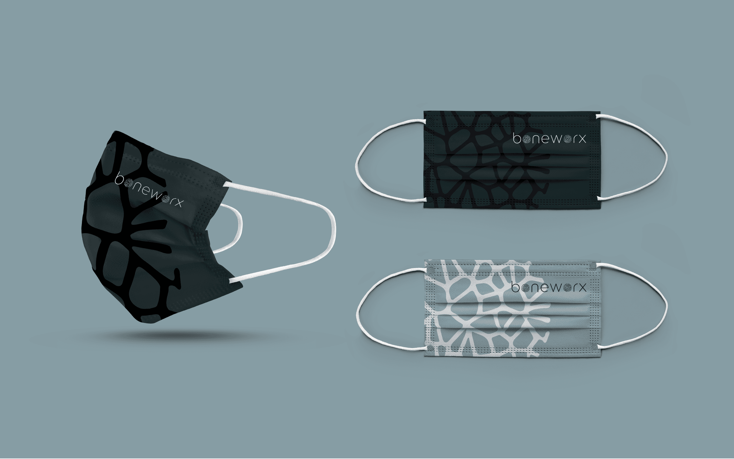 Gesichtsmaskendesign für innovatives MedTech-Unternehmen für medizinische Zwecke