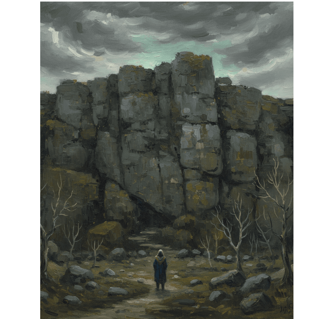 red flower amongst dead flowers