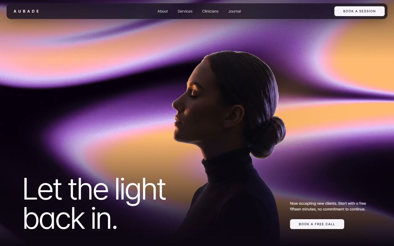 Aubade website