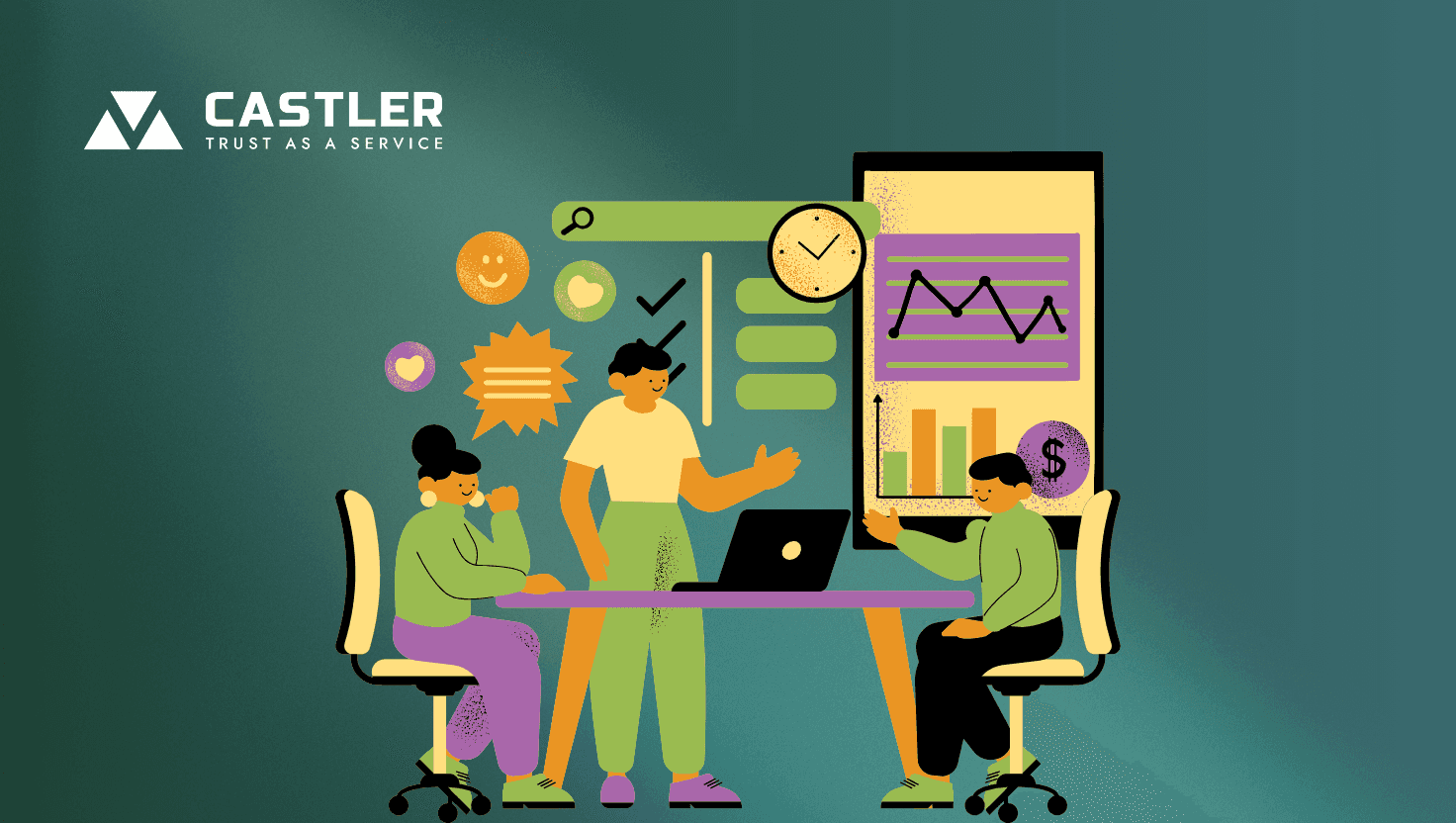 Secondary investment, market, Castler, escrow