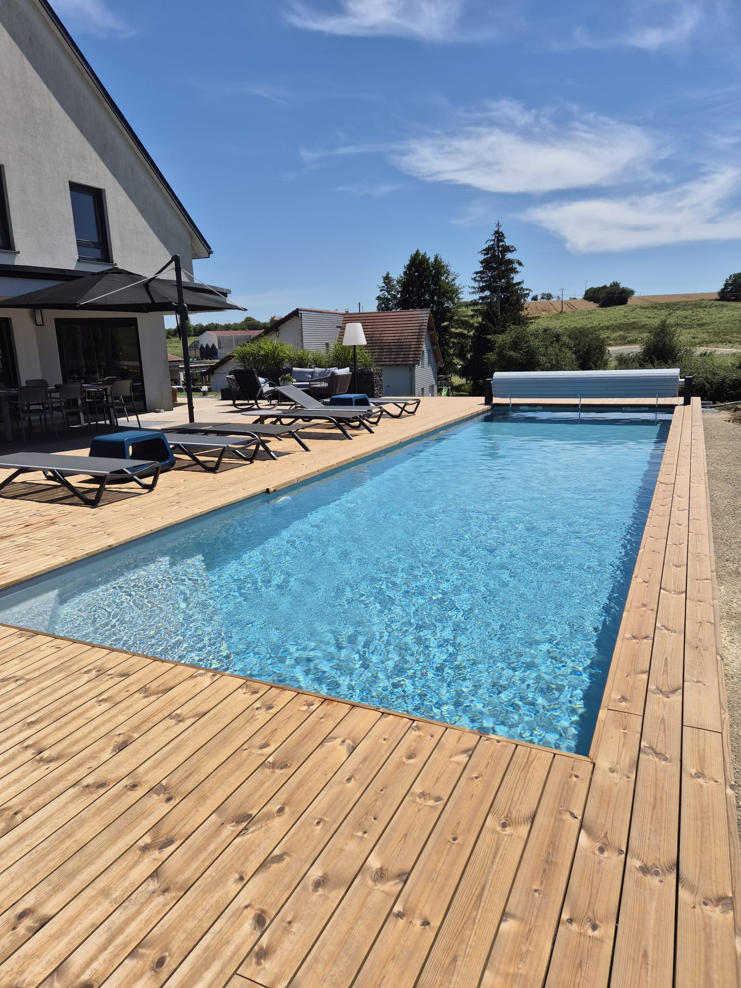 Avant/après terrasse en bois 