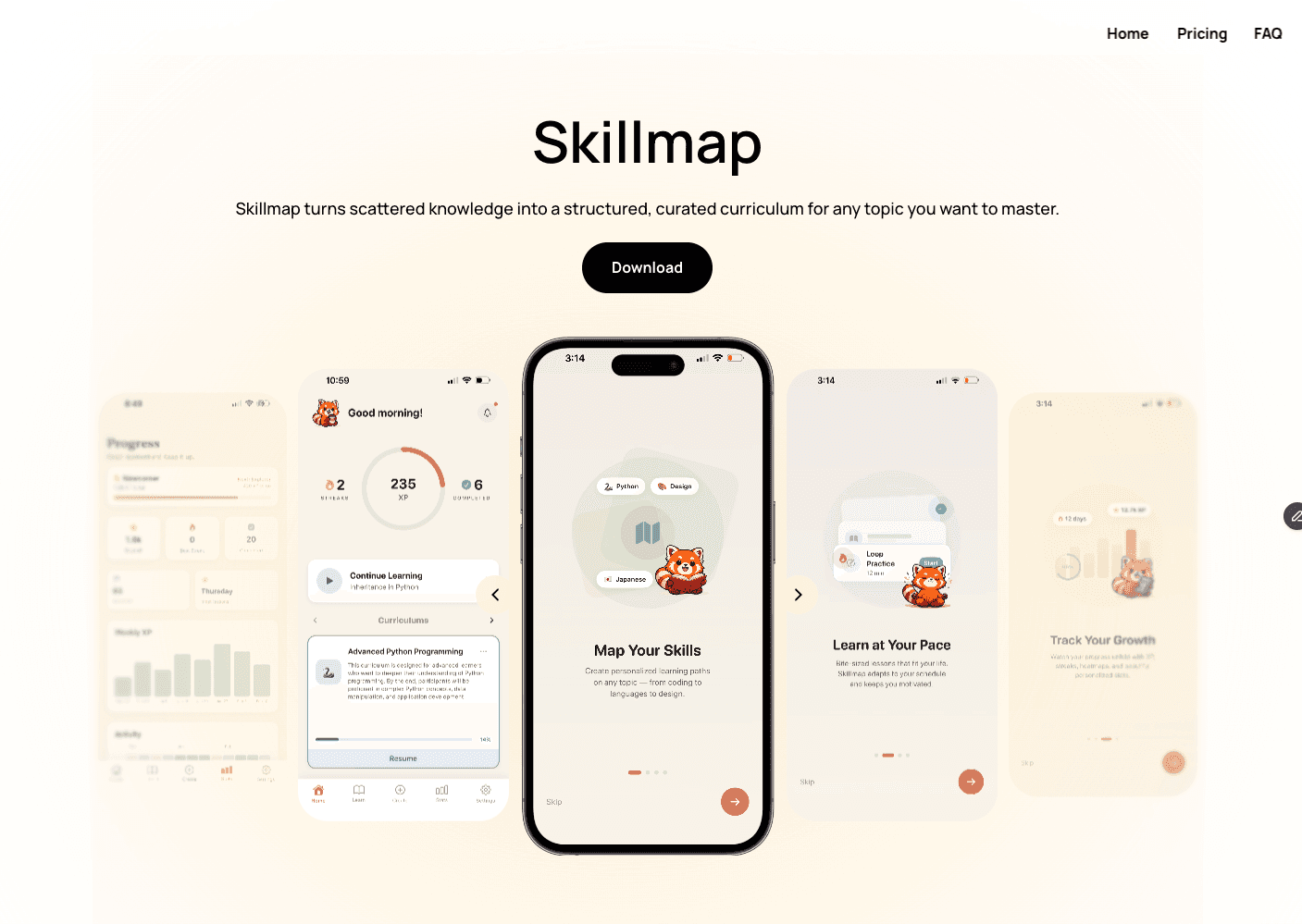 Skillmap – AI Learning App | Build Skills with Structured Curriculums